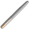 Ручка перьевая "Parker Jotter Stainless Steel CT", М, серебристый, золотистый, патрон синий - 2