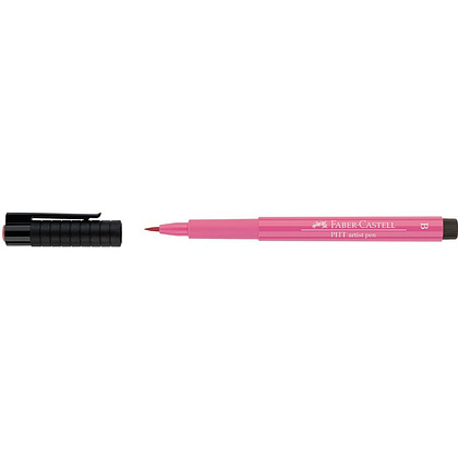 Маркер-кисть "PITT Artist Pen Brush", B, краплак розовый - 3