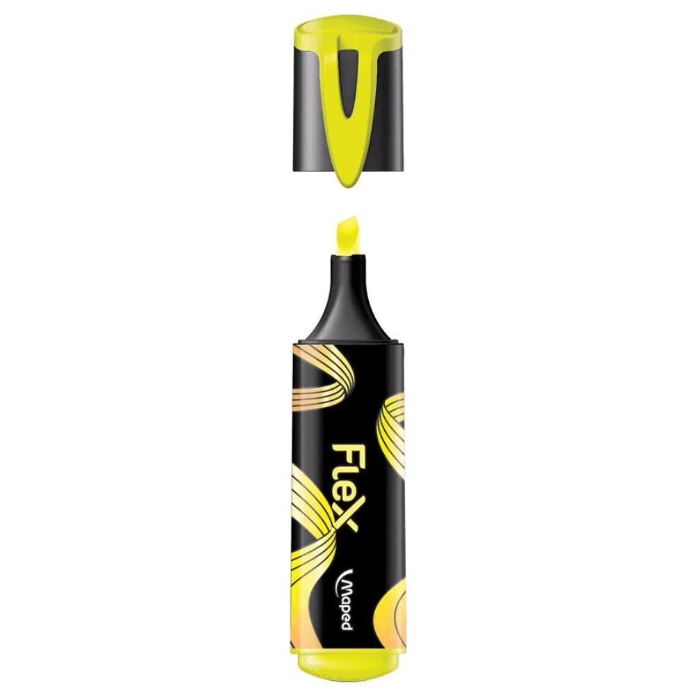 Набор текстовых маркеров Maped "Fluo Flex", 4 шт, ассорти - 4