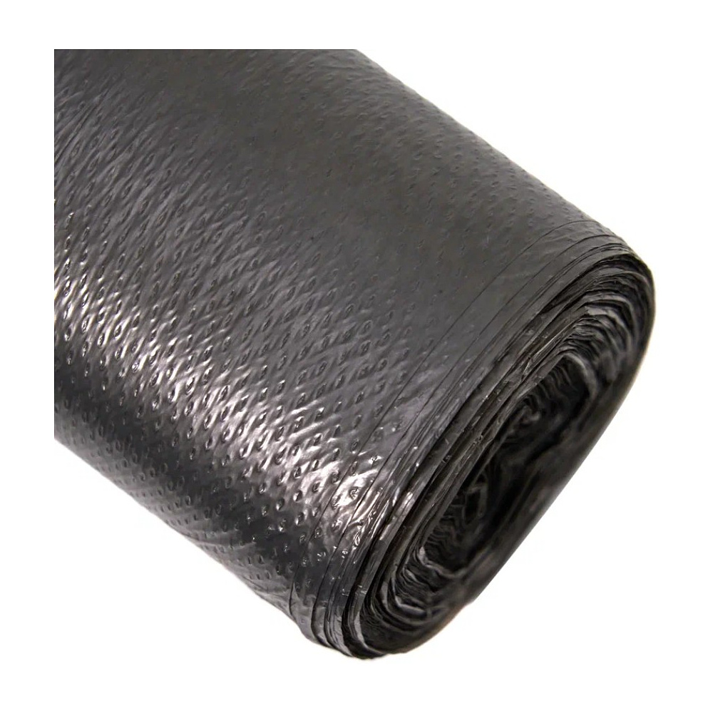 Мешки для мусора 60л, 12мкм, 60х70см, 50 шт/рулон, черный - 2