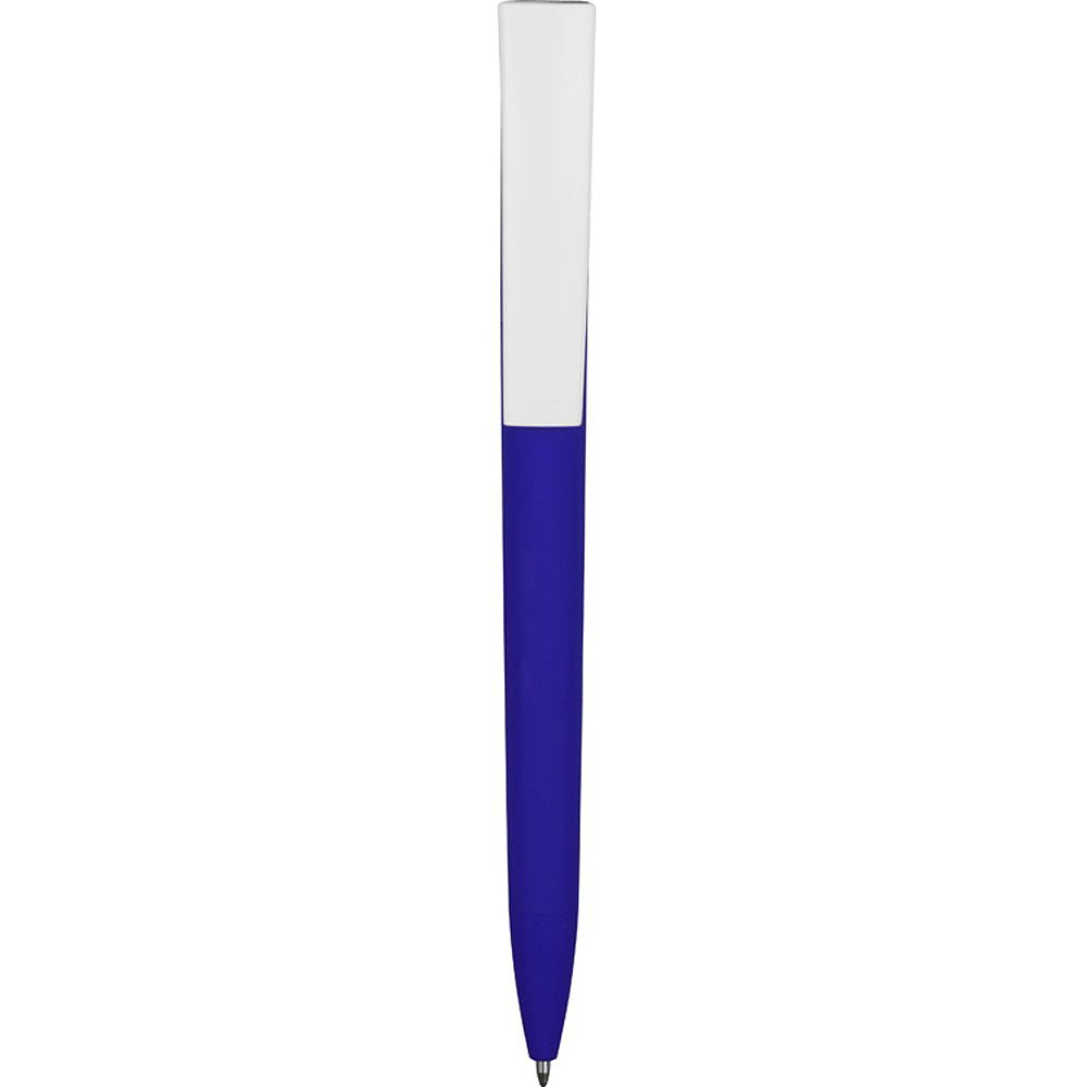 Ручка шариковая автоматическая "Zorro", 0.7 мм, синий, белый, стерж. синий - 2