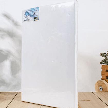 Бумага акварельная на подрамнике "Малевичъ", 20х30 см, хлопок, 300 г/м2, среднее зерно - 5