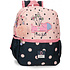 Рюкзак школьный Enso "Friends together", L, розовый, темно-синий