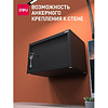 Офисный сейф "Deli ET561", 200х310х200 мм  - 7