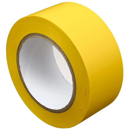 Клейкая лента разметочная, 50x33 мм/м, желтый