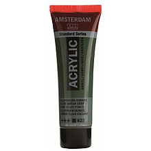 Краски акриловые "Amsterdam", 622 оливковый темный, 20 мл, туба