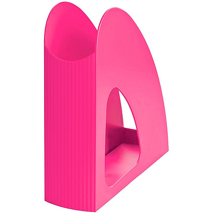 Лоток для бумаги вертикальный "Loop", розовый - 2