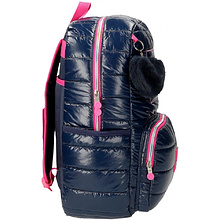 Рюкзак школьный Enso "Make a wish" L, черный, розовый