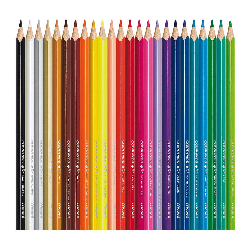 Цветные карандаши Maped "Color Peps", 24 цвета - 2