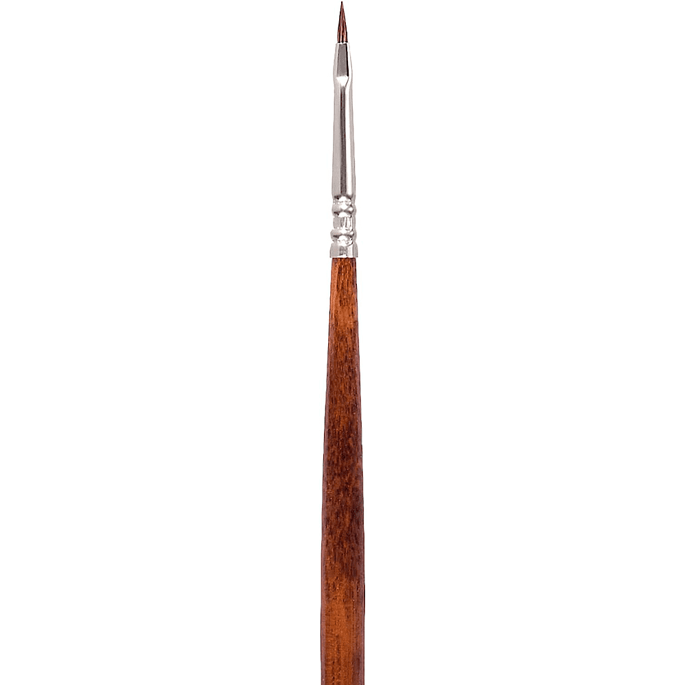Кисть "Escoda Versatil Brush L/H", синтетика, темно-коричневый, плоская, №0 - 2