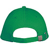 Бейсболка "Long Beach", белый, ярко-зеленый  - 3