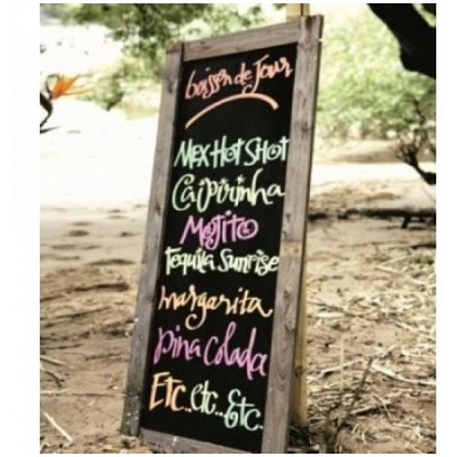 Маркер меловой Edding "4095", желтый - 4