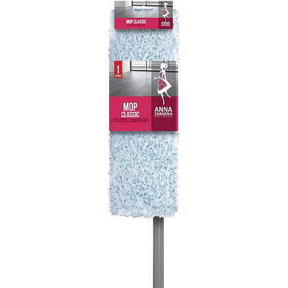 Швабра плоская "Anna Zaradna Classic" (держатель, насадка 40 см)