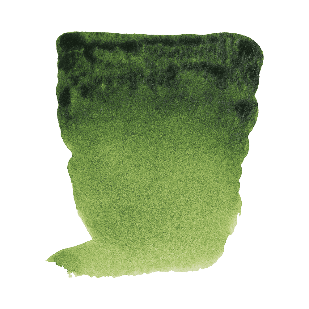 Краски акварельные "Rembrandt", 623 травяной зелёный, кювета - 2