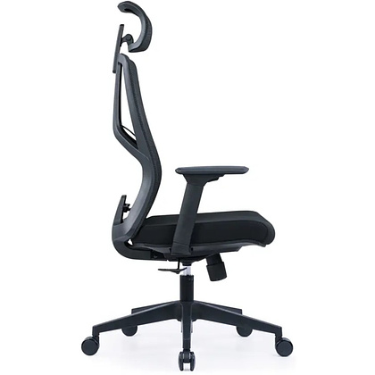 Кресло для руководителя SitZone CH-359A сетка/ткань, черный, -30% - 3