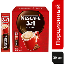 Кофейный напиток "Nescafe" 3в1 классик, растворимый, 14.5 г