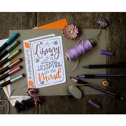 Набор ручек капиллярных Schneider "Paint-It 020", 10 шт, ассорти металлик - 4