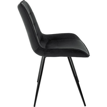 Стул Бюрократ "CH-K2_4", ткань, черный, металл, комплект 4 штуки - 5