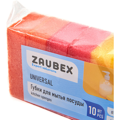 Губка кухонная для мытья посуды "Zaubex Universal" - 4
