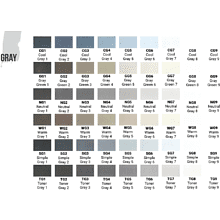 Маркер перманентный двусторонний "Sketchmarker Brush", GG8 серо-зеленый 8