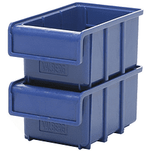 Ящик пластиковый "Практик", 170x105x80 мм, синий