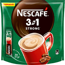 Кофейный напиток "Nescafe" 3в1 крепкий