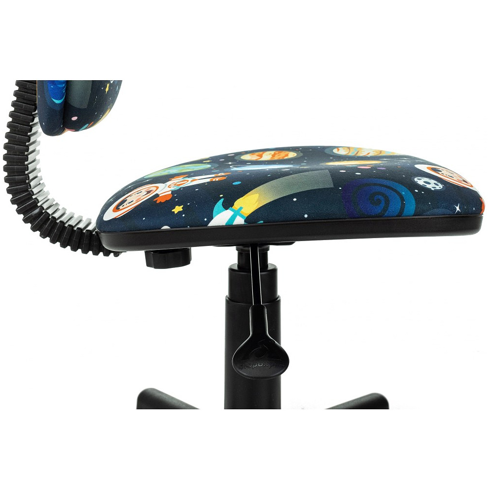 Кресло детское Бюрократ CH-204NX, ткань, темно-синий космонавт, пластик - 6