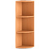 Коллекция Столица стеллаж угловой С-313, 334х334х1147 мм, бук