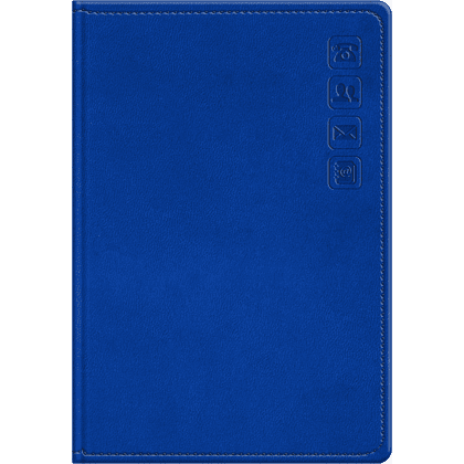 Книга алфавитная "Winner. Bright blue", А5, 135х205 мм, 80 листов, синий