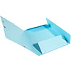 Папка на резинках "Aquarel", А4, 15 мм, картон, голубой - 2