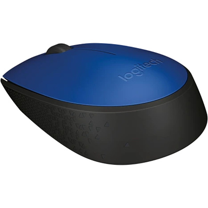Мышь Logitech "Mouse M171", беспроводная, 1000 dpi, 3 кнопки, синий - 5