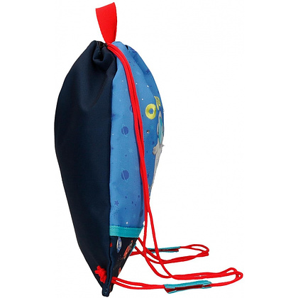 Мешок для обуви Enso "Outer space", 34x27 см, полиэстер, синий, черный - 3