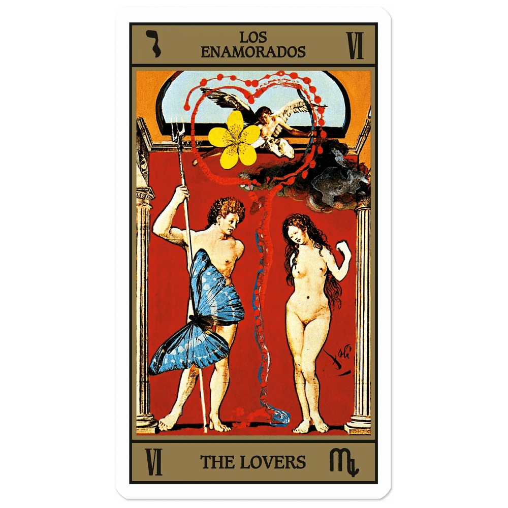 Карты на иностранном языке "Dali. Tarot" - 7