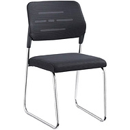 Кресло д/посетителей SitUp SKY Chrome сетка, черный