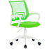 Кресло Бюрократ "CH-W695NLT", сетка, ткань, пластик, салатовый