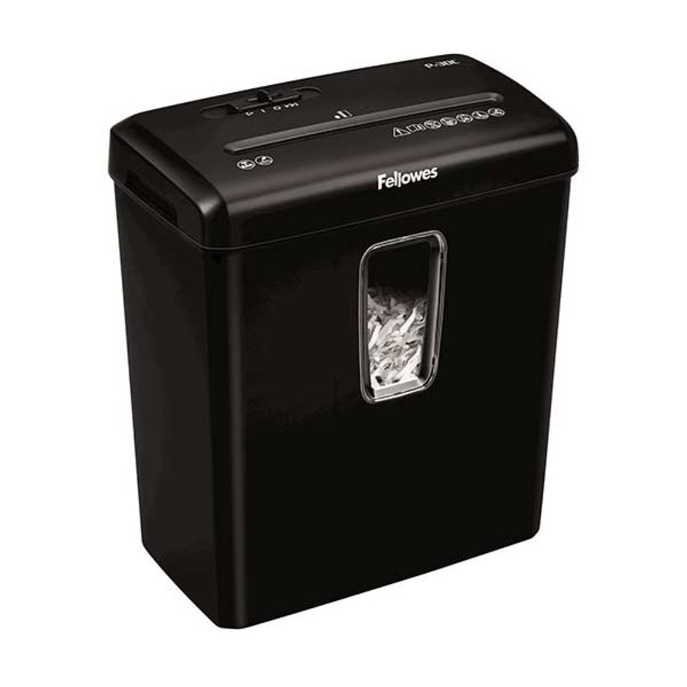 Уничтожитель Fellowes PowerShred P-30C, DIN P-4, 4х34 мм, 6 листов, 15 литров