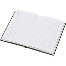 Ежедневник недатированный "Velvet", А5, 272 страницы, зеленый