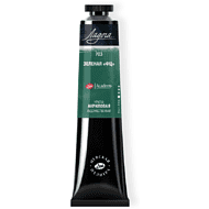 Краски акриловые Ладога, 703 зеленый ФЦ, 46 мл, туба