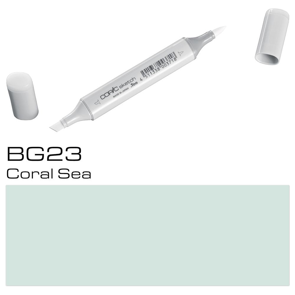 Маркер перманентный "Copic Sketch", BG-23 коралловое море