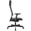 Кресло для руководителя Бюрократ T-995, экокожа/сетка, металл, черный - 3