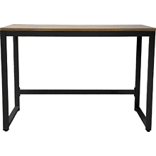 Стол письменный ALLERD RION, черный муар, Дуб Нокс