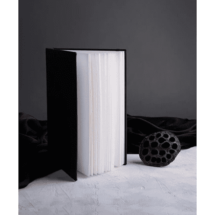 Скетчбук для графики "GrafArt white", 50 листов, А5, 160 г/м2, черный - 4