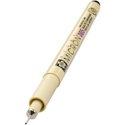 Ручка капиллярная "Pigma Micron", 0.2 мм, черный - 3