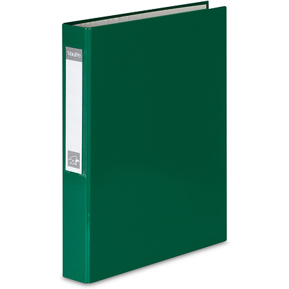 Папка на кольцах "VauPe", 2 кольца, А4, зеленый