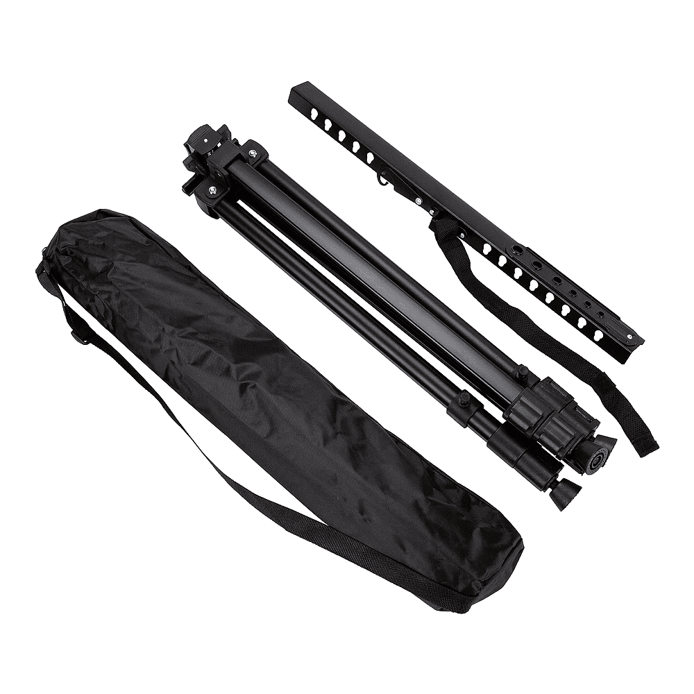 Мольберт тренога, алюминий, в чехле, с нижней штангой - 4