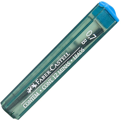 Грифели для автоматического карандаша "Polymer", B, 0.7 мм, 12 шт