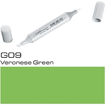 Маркер перманентный "Copic Sketch", G-09 веронский зеленый