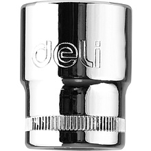 Головка торцевая шестигранная Deli YS EDQ4024 1/2", 24 мм, серебристый