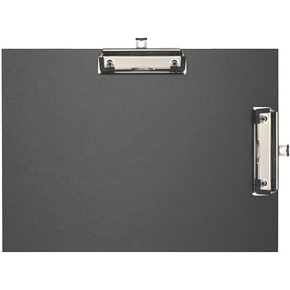 Планшет с зажимом "Картон", А4, черный - 2