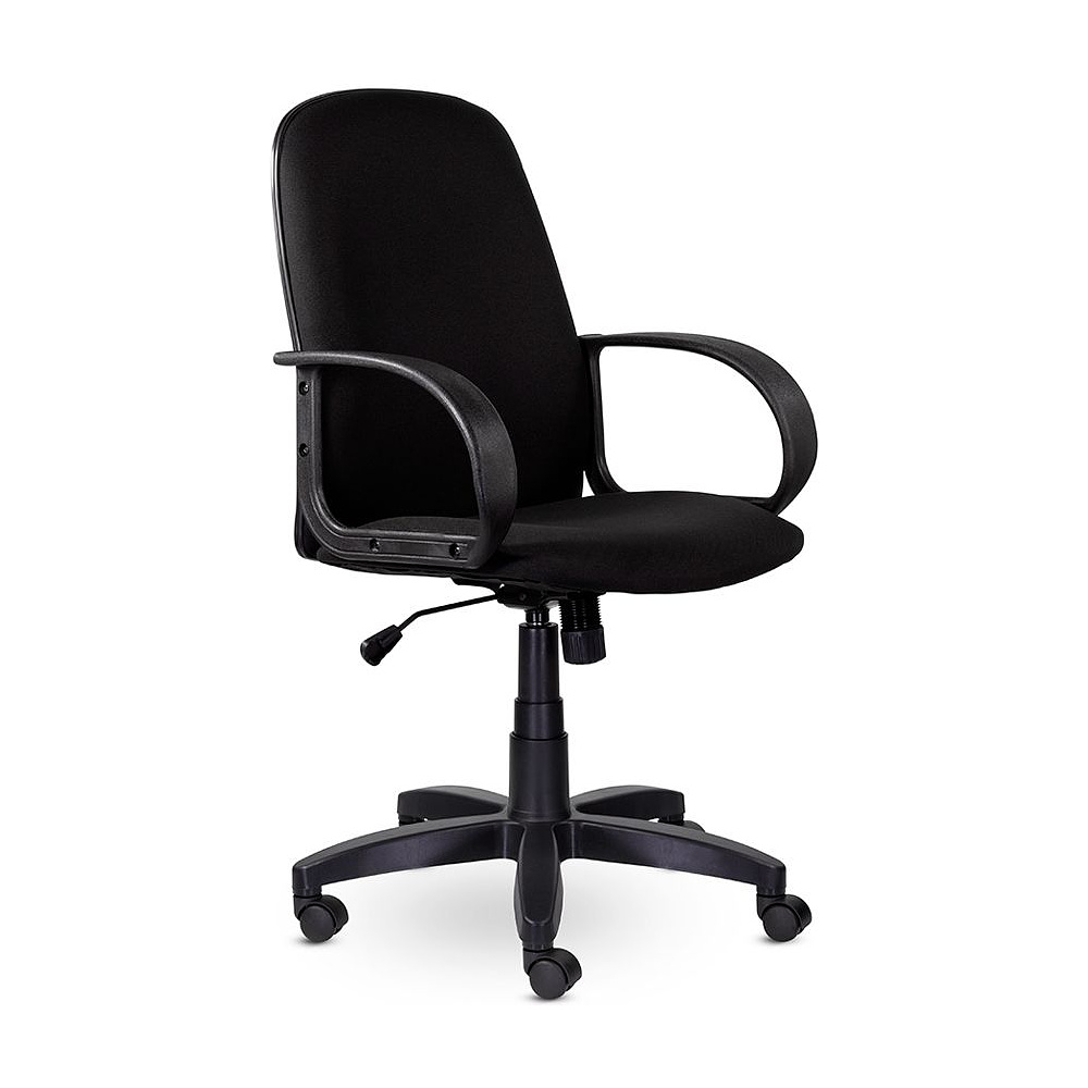 Кресло для руководителя UTFC Эльф H пластик, ткань С-11, черный